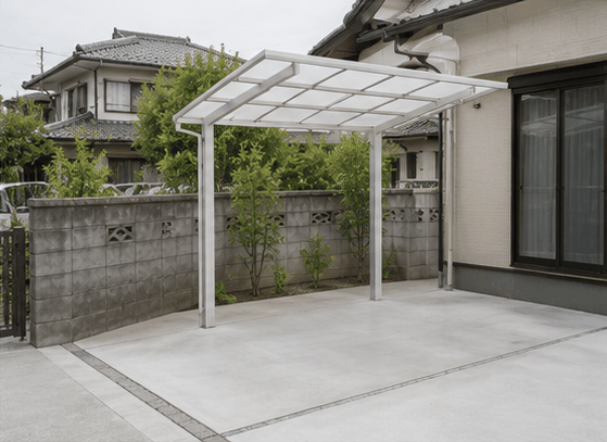 サイクルポートの設置